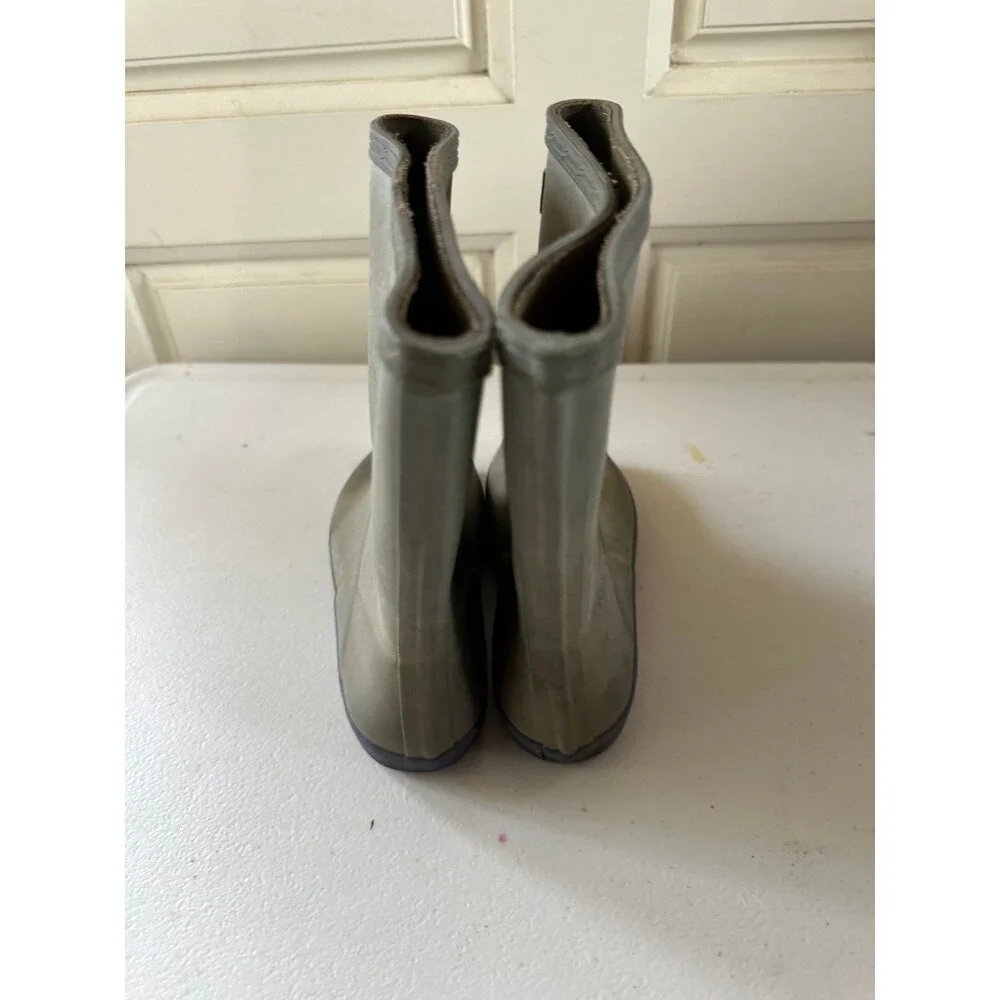 Hunter Kids Unisex Original First Classic Zinc Gray Waterproof Rain Boots 11